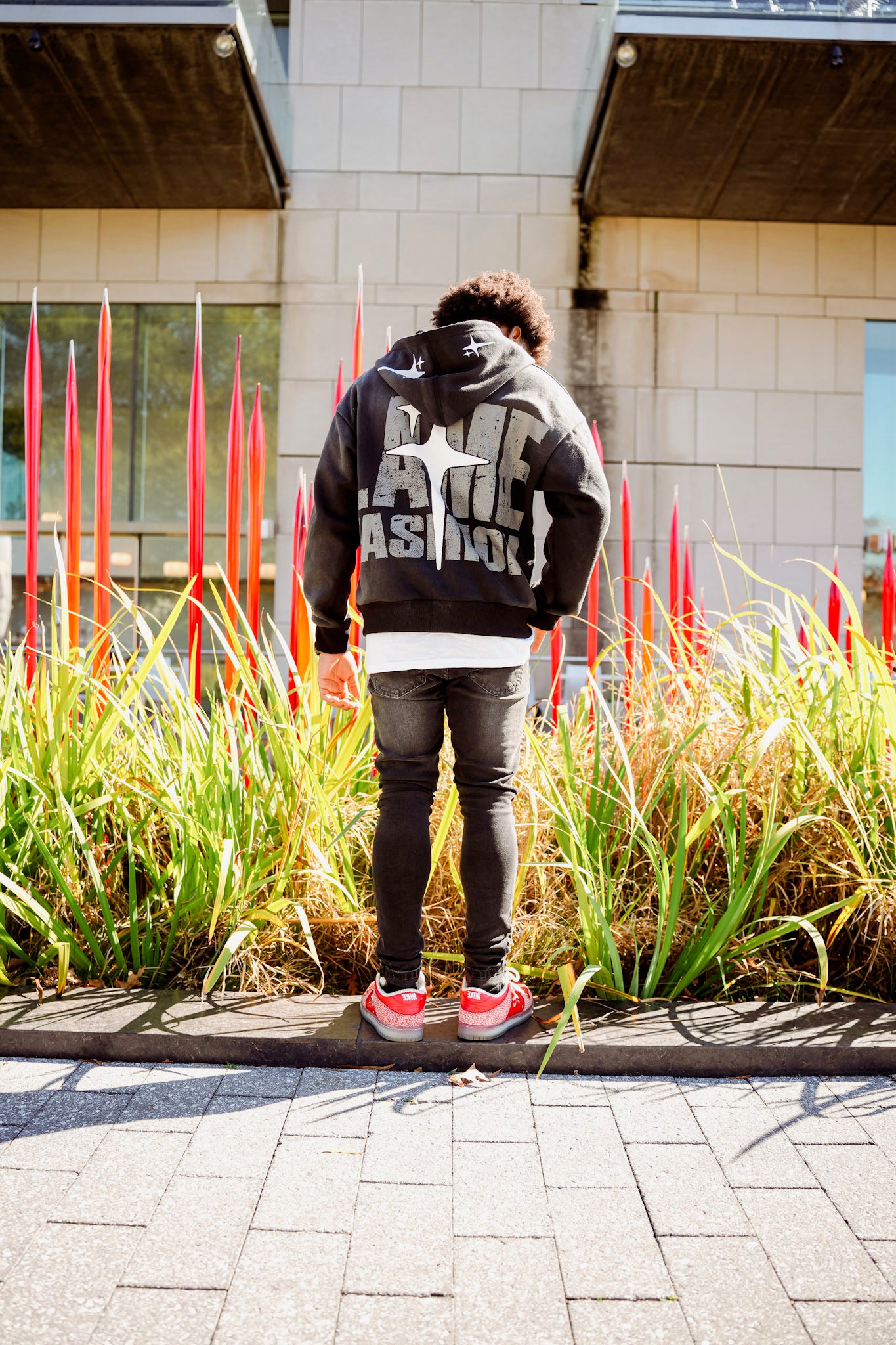 Lame Hoodie Zip up